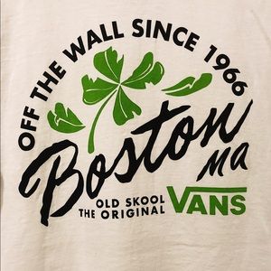 Vans Boston MA City Tshirt